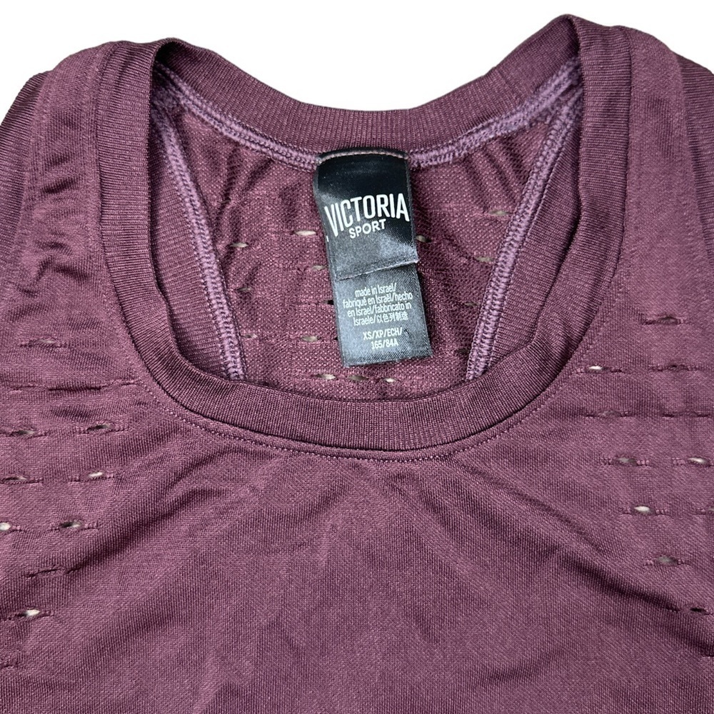 𝅺victoria’s Secret Victoria Sport Seamless Laser Cut Tank Top - Picture 3 of 5